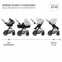 Kinderkraft Wózek wielofunkcyjny 3w1 MOOV 2 z fotelikiem MINK PRO szary