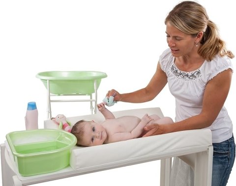 Rotho Babydesign przewijak mata z wysokimi brzegami 70x50x10cm Rotho Babydesign przewijak mata z wysokimi brzegami 70x50x10cm