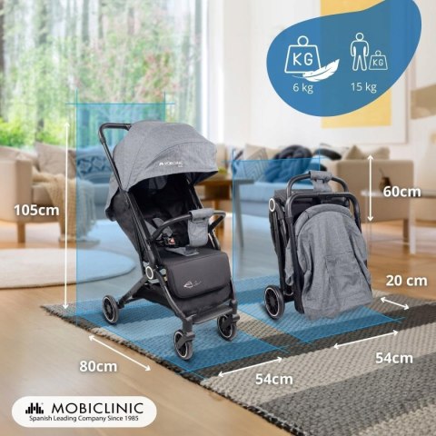 WÓZEK SPACEROWY ULTRAKOMPAKTOWY SKŁADANY AMORTYZACJA MOBICLINIC KIDS WÓZEK SPACEROWY ULTRAKOMPAKTOWY SKŁADANY AMORTYZACJA MOBICLINIC KIDS