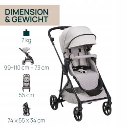 Wózek Spacerowy CHICCO Seety do 22 kg, beżowy, lekki