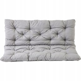 Ambientehome HANKO Poduszka z oparciem do ławki ogrodowej 150x98x8 szary