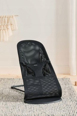 BABYBJORN leżaczek Bliss, siatkowy, czarny