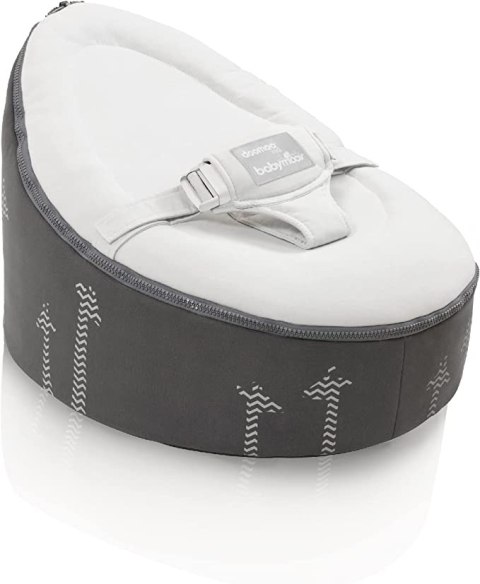Babymoov Doomoo Nid Pufa leżaczek Giraf Grey 0m+ Babymoov Doomoo Nid Pufa leżaczek Giraf Grey 0m+