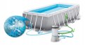 Basen stelażowy prostokątny Intex 400 x 200 x 122 cm Prism F