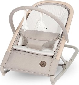 Bujaczek leżaczek Maxi-Cosi Kori 2 w 1 z łukiem z zabawkami beige