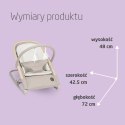 Bujaczek leżaczek Maxi-Cosi Kori 2 w 1 z łukiem z zabawkami beige