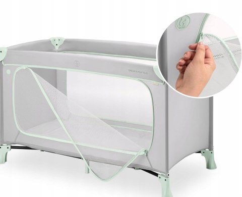 Hauck Łóżeczko turystyczne Dream N Play Plus Dusty Mint Hauck Łóżeczko turystyczne Dream N Play Plus Dusty Mint