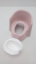 Nocnik BabyBjorn Różowy/Biały