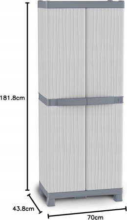 Terry Base 2700 Szafa 182 x 70 x 43 cm - tworzywo sztuczne