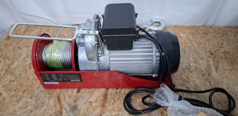 Wciągarka elektryczna 500kg do 1000kg 12m Wciągarka linowa 1600W VEVOR Wciągarka elektryczna 500kg do 1000kg 12m Wciągarka linowa 1600W VEVOR