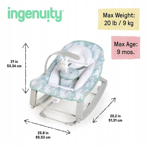 Bujaczek Ingenuity 3w1 Keep Cozy Grow With Me Bujaczek Ingenuity 3w1 Keep Cozy Grow With Me