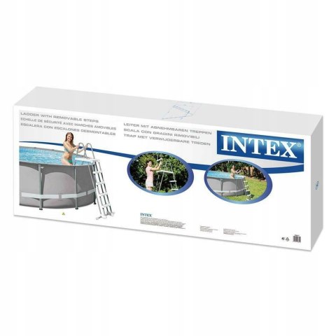 Drabinka basenowa 91-107cm-Bezpieczna 28075 Intex Drabinka basenowa 91-107cm-Bezpieczna 28075 Intex