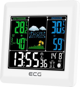 ECG MS 300 wielofunkcyjna stacja pogodowa z radiowym czujnikiem