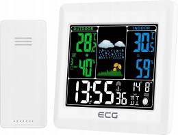 ECG MS 300 wielofunkcyjna stacja pogodowa z radiowym czujnikiem