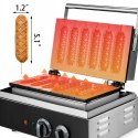 Gofrownica do hot dogów Vevor SC118 1500 W