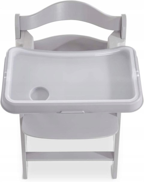 HAUCK ALPHA + TRAY Tacka do krzesełka 3w1 szary HAUCK ALPHA + TRAY Tacka do krzesełka 3w1 szary