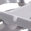 HAUCK ALPHA + TRAY Tacka do krzesełka 3w1 szary