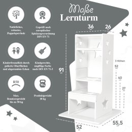 Kids Woody Star wieża edukacyjna dla dzieci 91cm