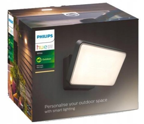 Naświetlacz Zewnętrzny LED Lampa Ogrodowa Welcome 20,5W IP44 PHILIPS HUE Naświetlacz Zewnętrzny LED Lampa Ogrodowa Welcome 20,5W IP44 PHILIPS HUE