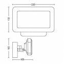 Naświetlacz Zewnętrzny LED Lampa Ogrodowa Welcome 20,5W IP44 PHILIPS HUE