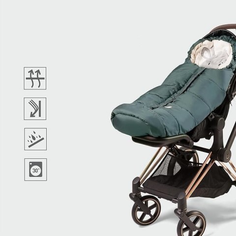 Nuvita Beżowy Śpiwór Do Wózka 100 cm Nuvita Beżowy Śpiwór Do Wózka 100 cm