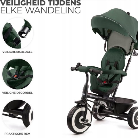 ROWEREK TRÓJKOŁOWY Aston Kinderkraft Zielony ROWEREK TRÓJKOŁOWY Aston Kinderkraft Zielony