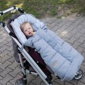 Śpiworek do Wózka Domiva Jasnoszary 100 cm