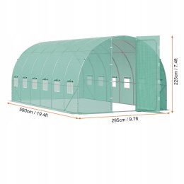 VEVOR Szklarnia Tunelowa 5,9 x 2,95 m