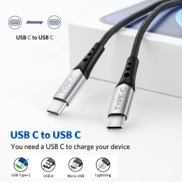 2 szt. Kabel USB C - USB C DRLIPEW 3m