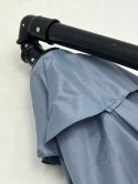 Baroni Home parasol ogrodowy szary 3 x 2,47 m