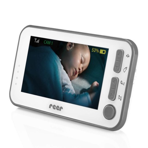 Reer 80430 BabyCam Elektroniczna niania zasięg 300m wyświetlacz TFT 4,3" Reer 80430 BabyCam Elektroniczna niania zasięg 300m wyświetlacz TFT 4,3"
