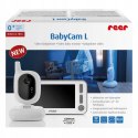 Reer 80430 BabyCam Elektroniczna niania zasięg 300m wyświetlacz TFT 4,3"