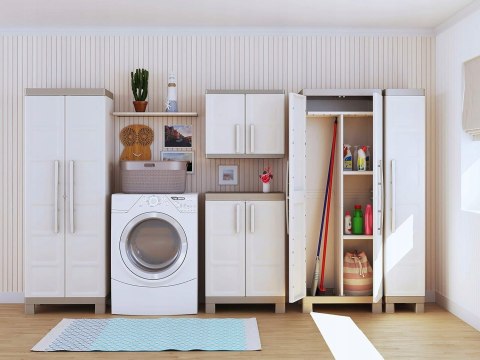 Szafka Keter Excellence Szafa Beżowa 45x182 cm Szafka Keter Excellence Szafa Beżowa 45x182 cm