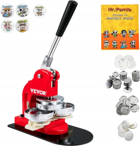 VEVOR maszyna do produkcji przypinek guzików VEVOR maszyna do produkcji przypinek guzików