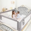 BARIERKA ZABEZPIECZAJĄCA Zehnhase 180 x 76 cm odcienie szarości 1szt
