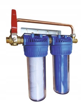 Filtr podwójny antyskaling Zestaw AquaWater 104041 1,5 l