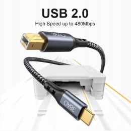 Kabel do drukarki USB C-B 3m