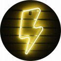Lampka neon błyskawica