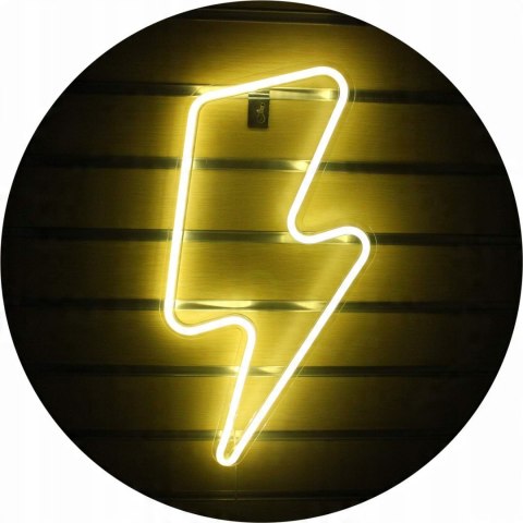 Lampka neon błyskawica