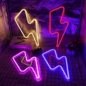 Lampka neon błyskawica