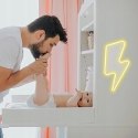 Lampka neon błyskawica