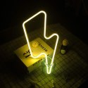 Lampka neon błyskawica