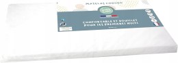 MATERAC DO ŁÓŻECZKA DLA NIEMOWLĄT BABYCALIN MIĘKKI 83x50 CM
