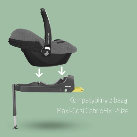 Maxi-Cosi fotelik CabrioFix i-Size 0-12kg Szary Maxi-Cosi fotelik CabrioFix i-Size 0-12kg Szary