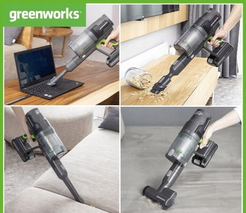 Odkurzacz pionowy GREENWORKS GD24SV Odkurzacz pionowy GREENWORKS GD24SV