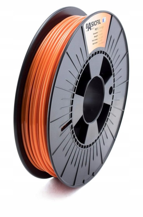 Pomarańczowy Filament do Drukarki 3D BASICFIL 2,85 mm