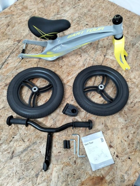 Rower biegowy Lionelo Bart Tour 12" Szary Rower biegowy Lionelo Bart Tour 12" Szary