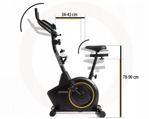 Rower treningowy magnetyczny pionowy Zipro Boost Gold Rower treningowy magnetyczny pionowy Zipro Boost Gold