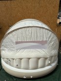 Dmuchana wyspa z daszkiem dmuchany materac 199x150cm INTEX 58292