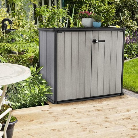 Keter Patio Store niska szafka zewnętrzna 139,5 x 77 x 120 cm Keter Patio Store niska szafka zewnętrzna 139,5 x 77 x 120 cm